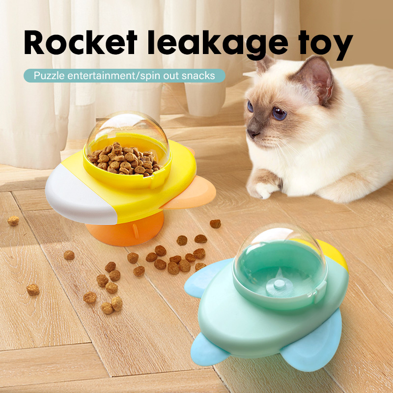 Dog Puzzle Feeder Toy - Jouets interactifs pour chats, jouet rotatif