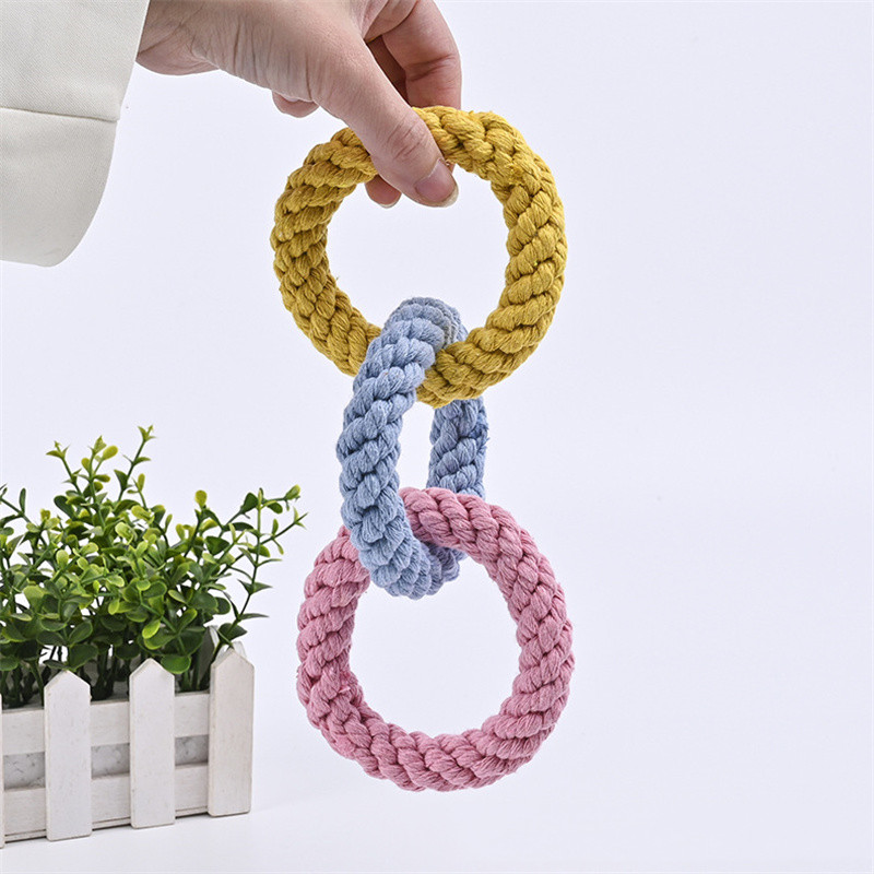 Dog Rope Toy Aggressive Chewers - 1pc grands jouets à mâcher robustes
