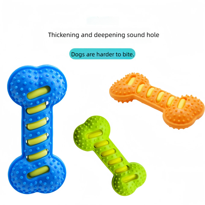 Teeth Cleaning Dog Chew Bone - Jouets pour chiens, jouet à mâcher