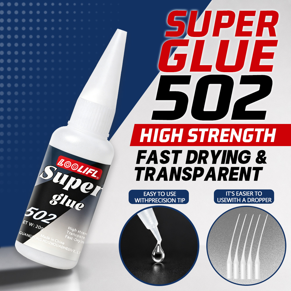 Aquarium - Loolifl-502-20Ml Adhésif cyanoacrylate transparent instantané à