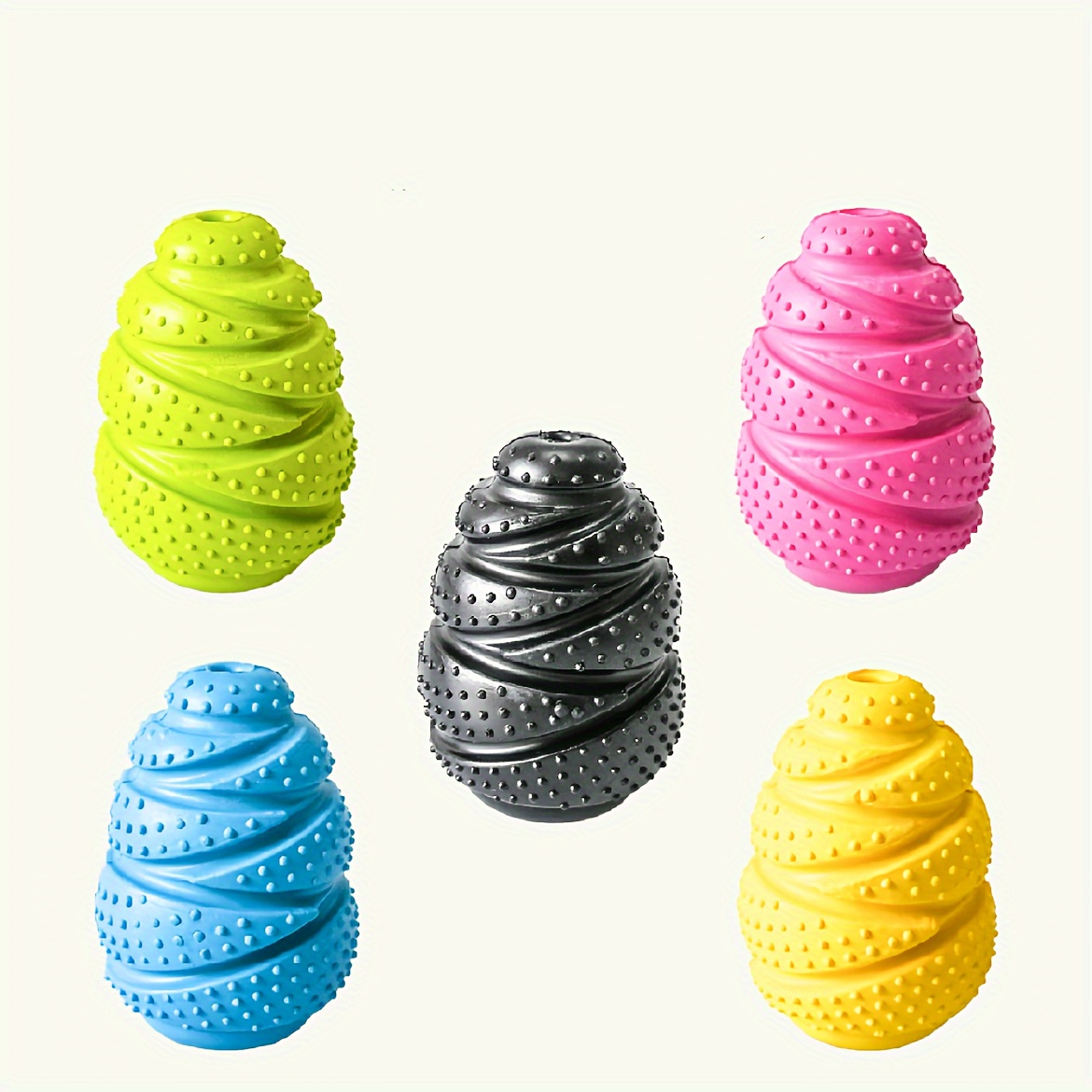 Rubber Treat Dispensing Dog Toy - Jouet à mâcher en caoutchouc Durable