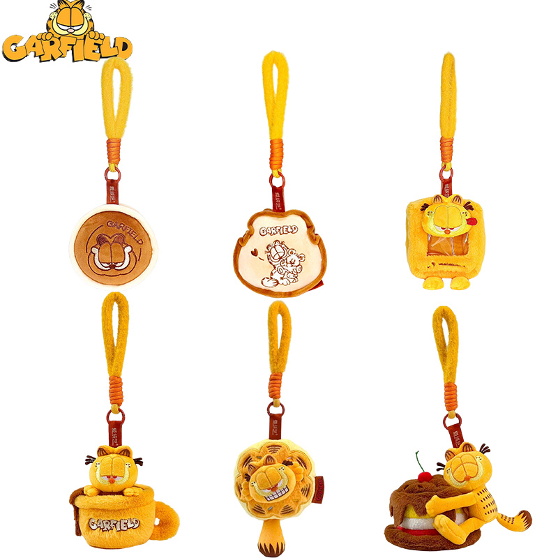 Cat Toys - Pendentifs Garfield originaux de 10 cm,