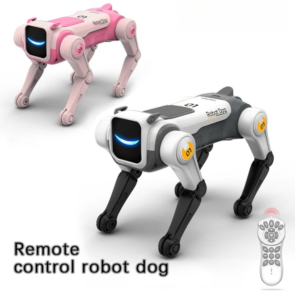 Dog Toys - Chien robot télécommandé intelligent, modèle bionique,