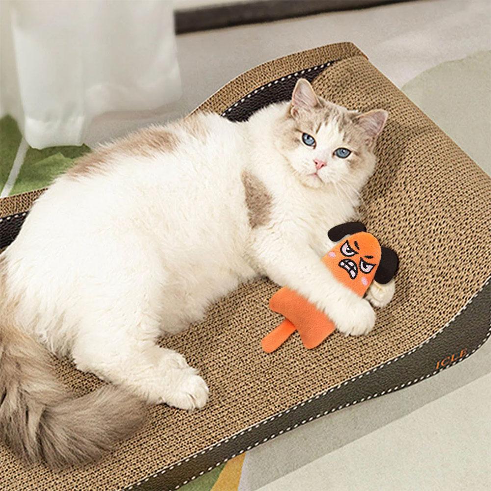 Catnip Interactive Plush Mouse - Jouets d'expression de dessin animé pour