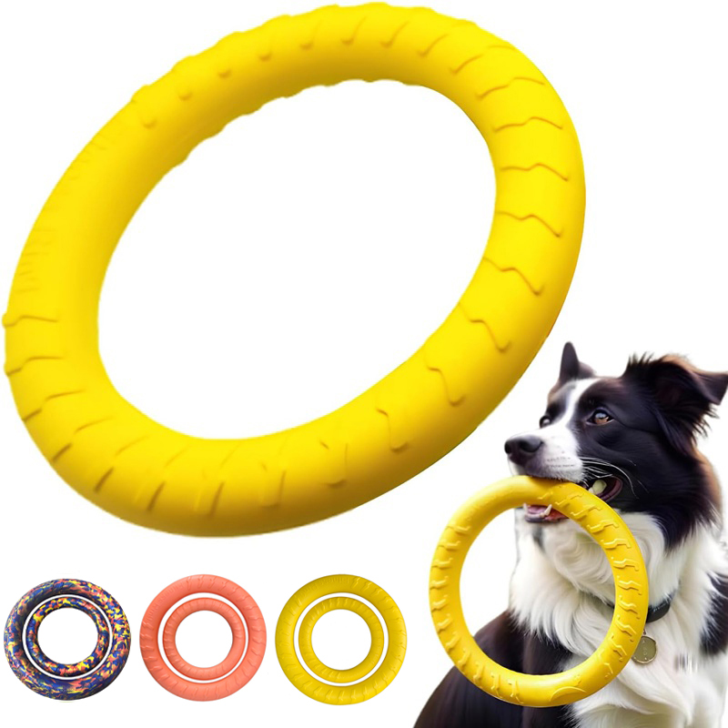 Flying Disc Dog Training Toy - Jouets pour chiens, disques volants pour