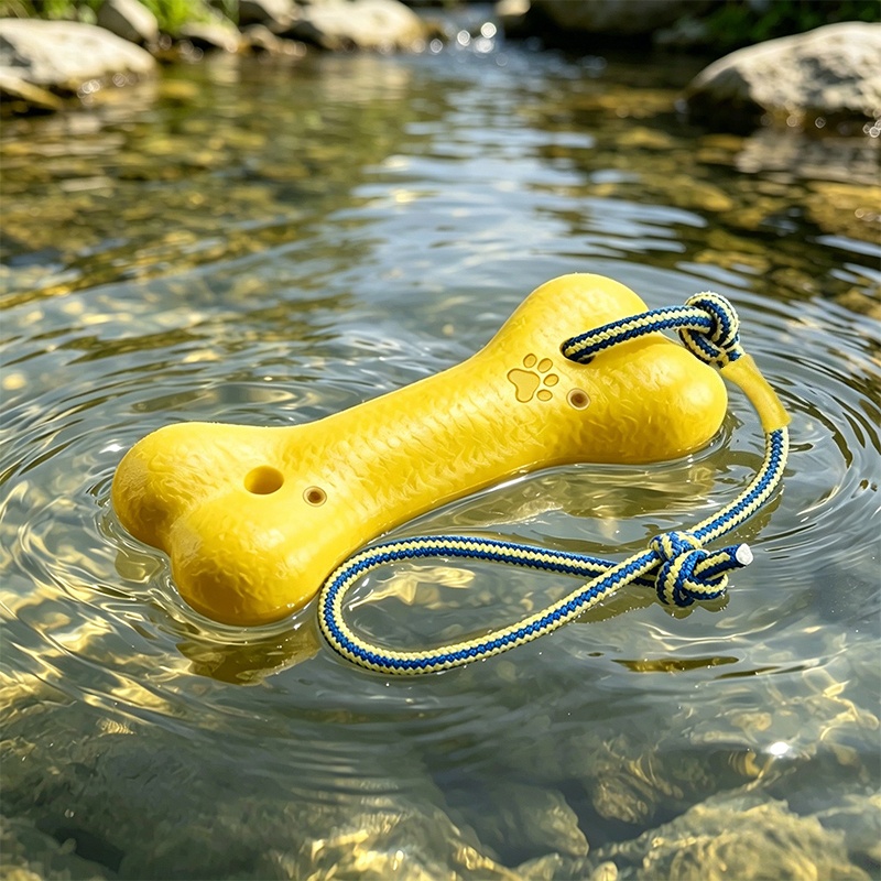 Indestructible Dog Chew Toy - Jouets interactifs pour piscine pour chiens