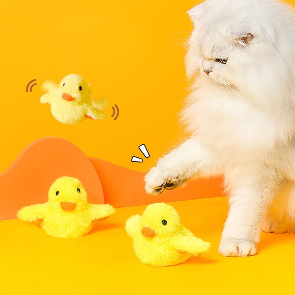 Catnip Interactive Plush Mouse - Jouet interactif électrique pour chat, peluche