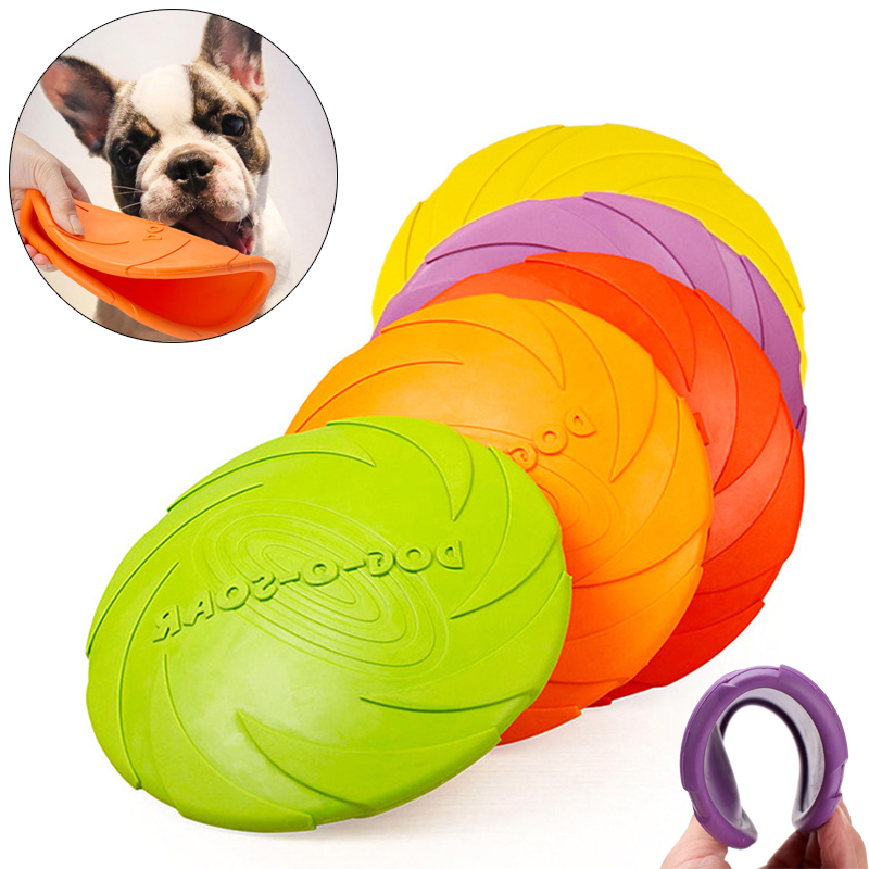 Flying Disc Dog Training Toy - Jouet d'entraînement pour grands chiens en