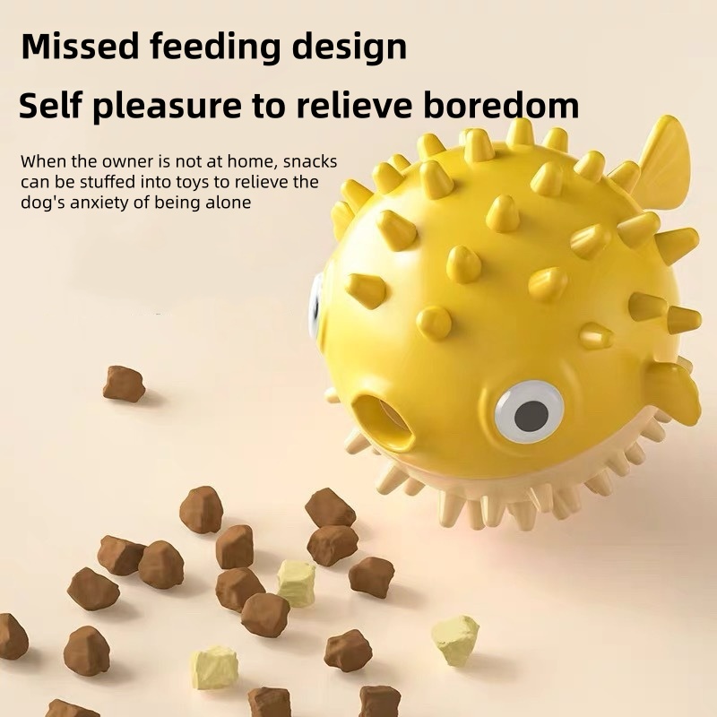 Jouet interactif pour chien, d - Rubber Treat Dispensing Dog Toy avis et prix