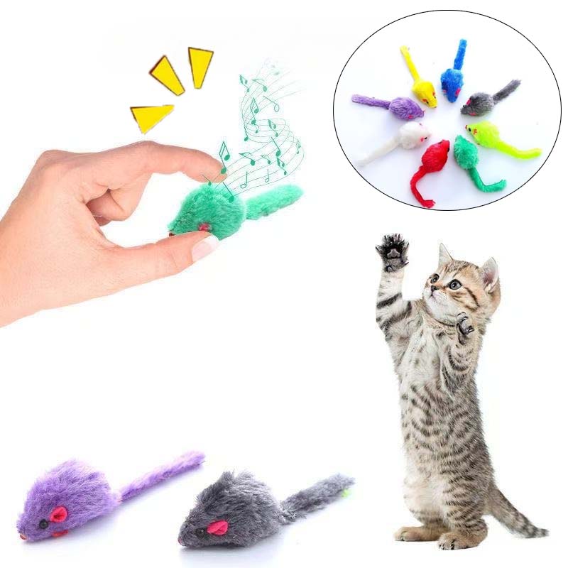 Jouet pour chat en fausse four - Catnip Interactive Plush Mouse avis et prix