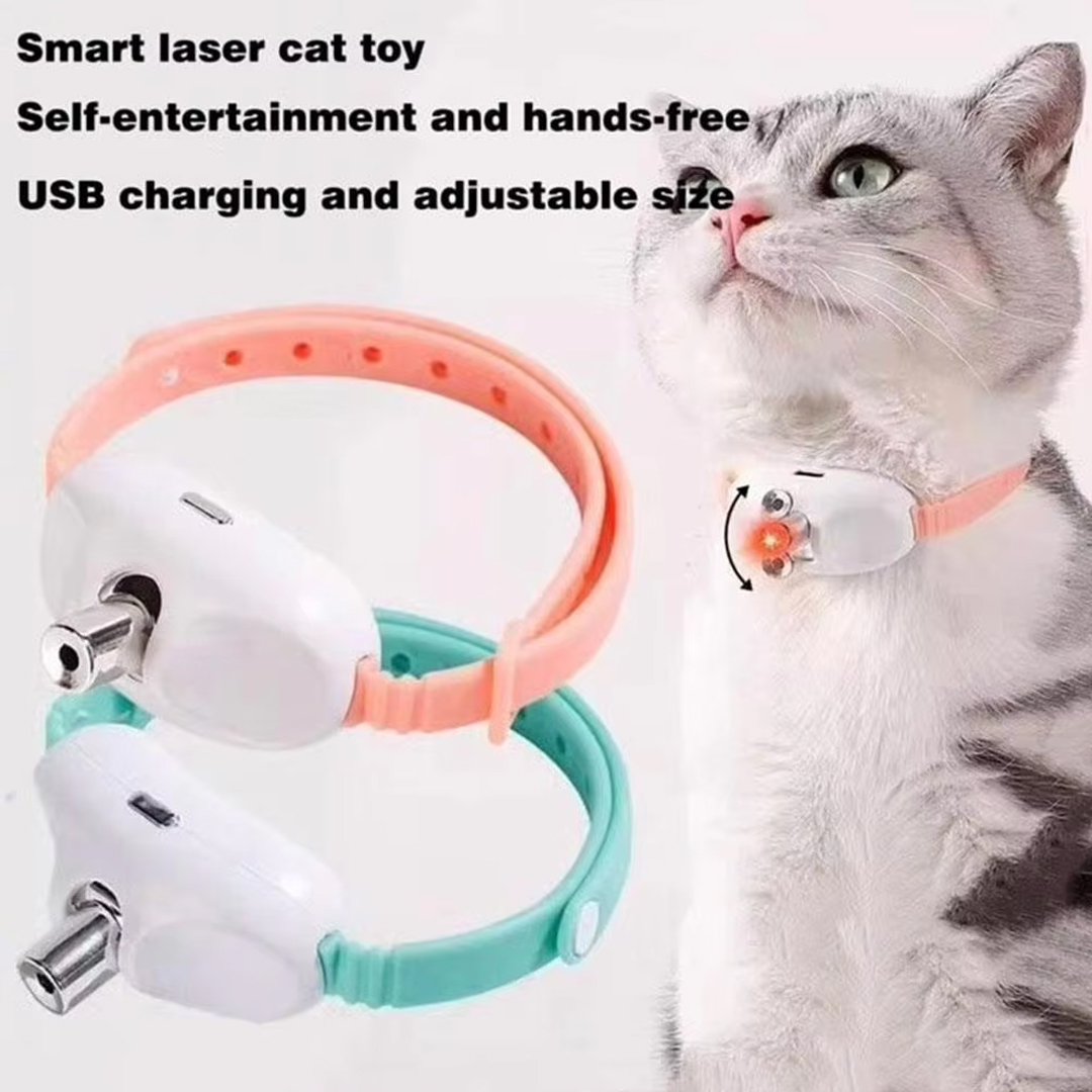 Collier intelligent pour chat  - Laser Pointer Cat Toy Automatic avis et prix