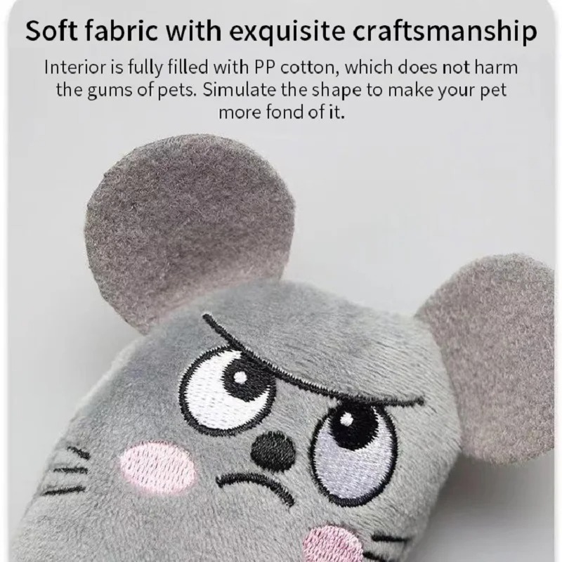 Jouets pour chat mignon, jouet - Catnip Interactive Plush Mouse avis et prix