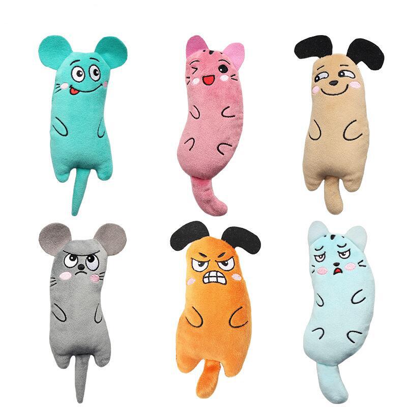 Jouet drôle en peluche brodé d - Catnip Interactive Plush Mouse avis et prix