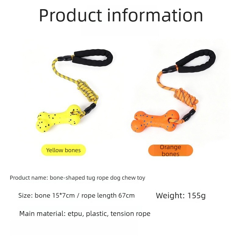 Jouet de traction pour chien r - Dog Rope Toy Aggressive Chewers avis et prix