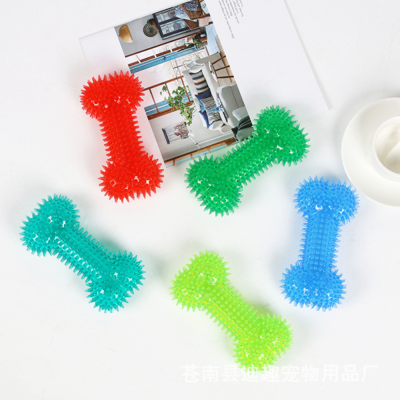 Jouet pour animaux de compagni - Teeth Cleaning Dog Chew Bone avis et prix
