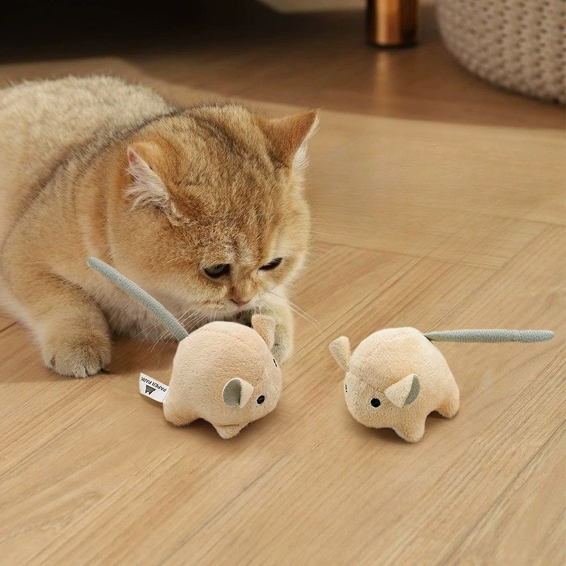 Jouet électrique en peluche po - Catnip Interactive Plush Mouse avis et prix