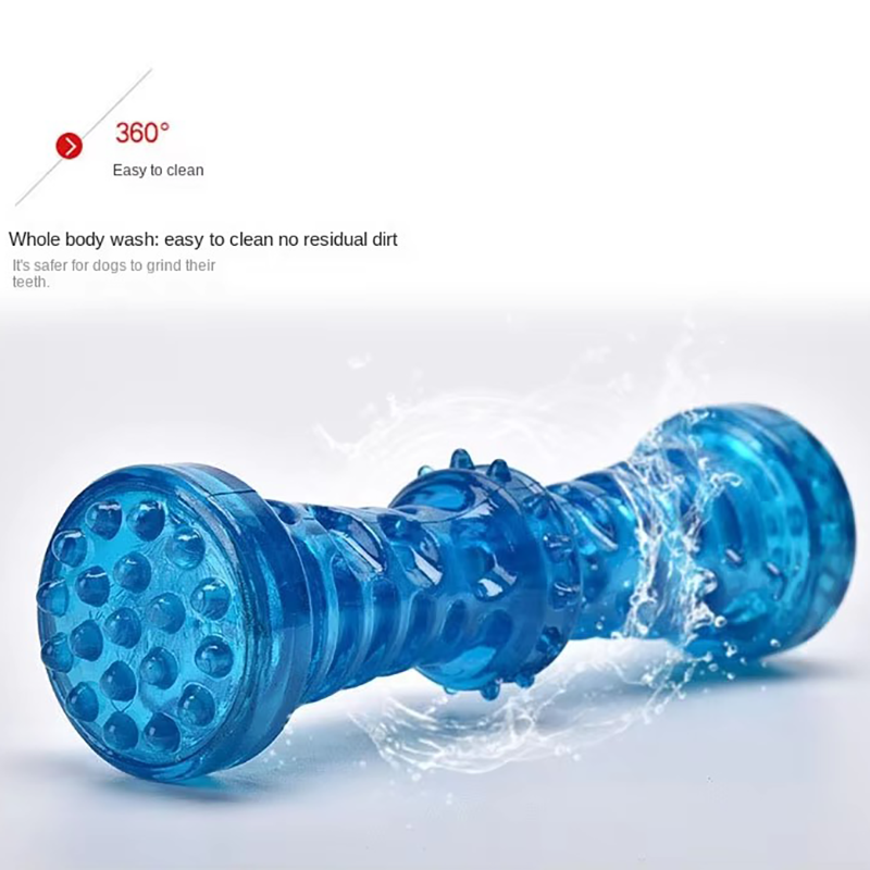 Jouet à mâcher en caoutchouc c - Teeth Cleaning Dog Chew Bone avis et prix