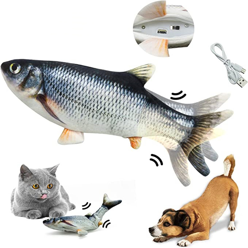 Jouet pour chat en forme de po - Electric Floppy Fish Dog Toy avis et prix