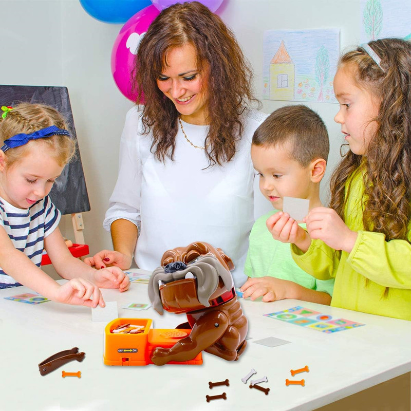Jeux interactifs Parent-enfant - Interactive Squeaky Plush Dog Toy avis et prix
