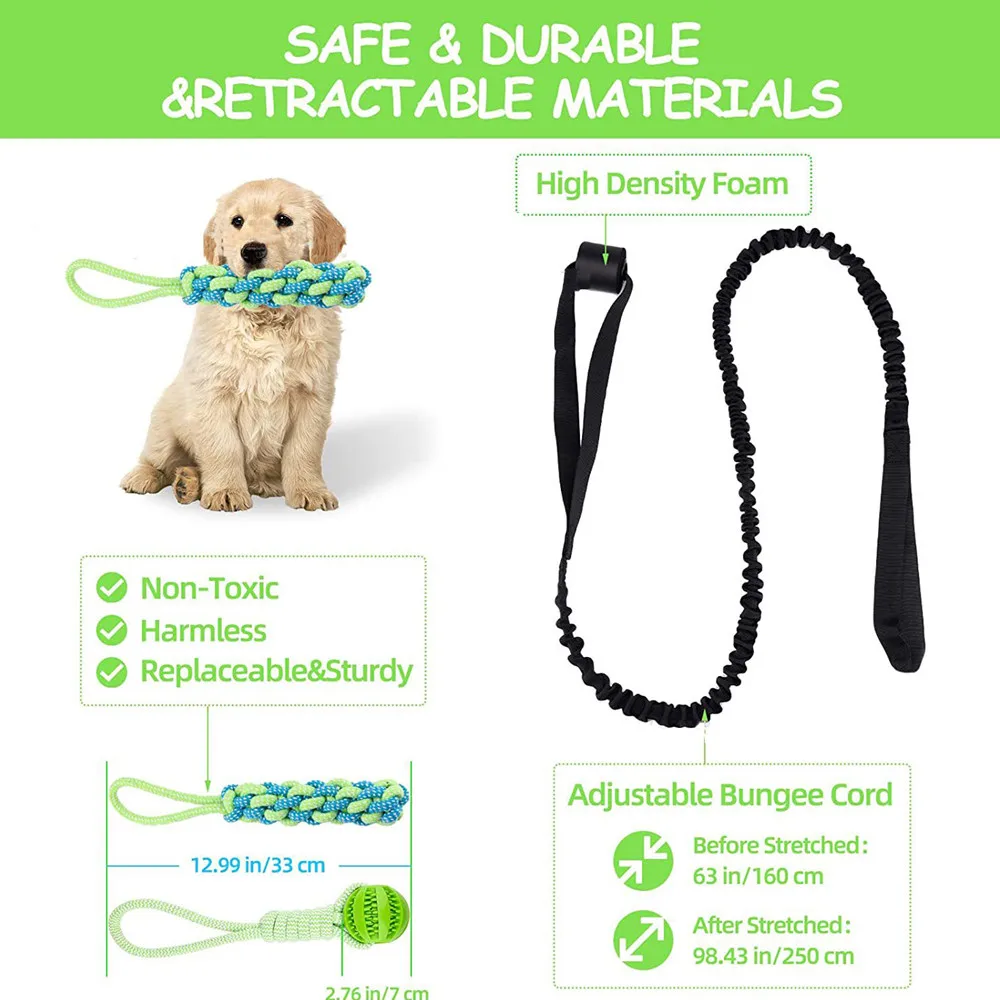 Jouet interactif pour chien, r - Suction Cup Dog Tug Toy avis et prix