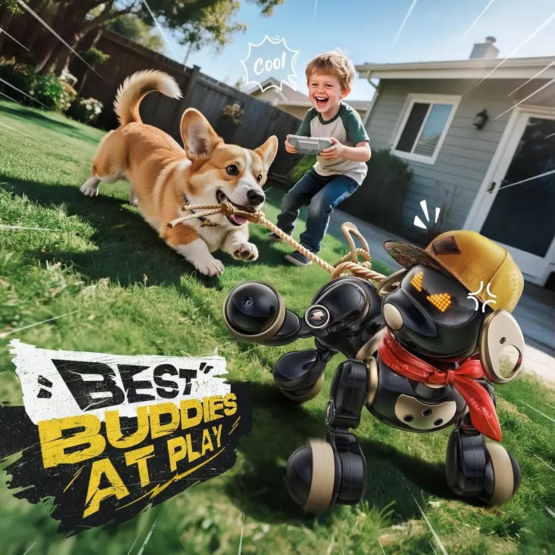 Jouet de chien robot télécomma - Dog Toys avis et prix