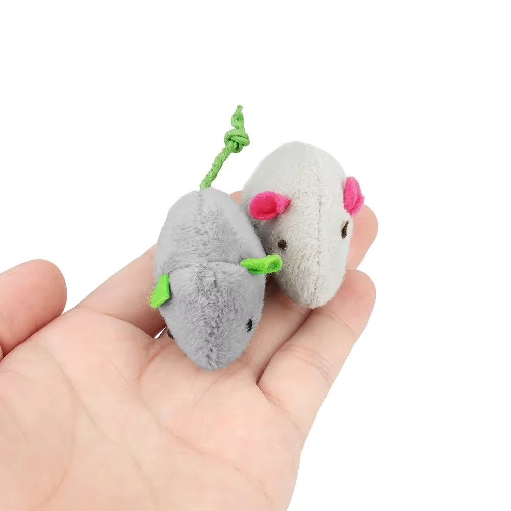 Lot de 5 jouets pour chat en f - Catnip Interactive Plush Mouse avis et prix