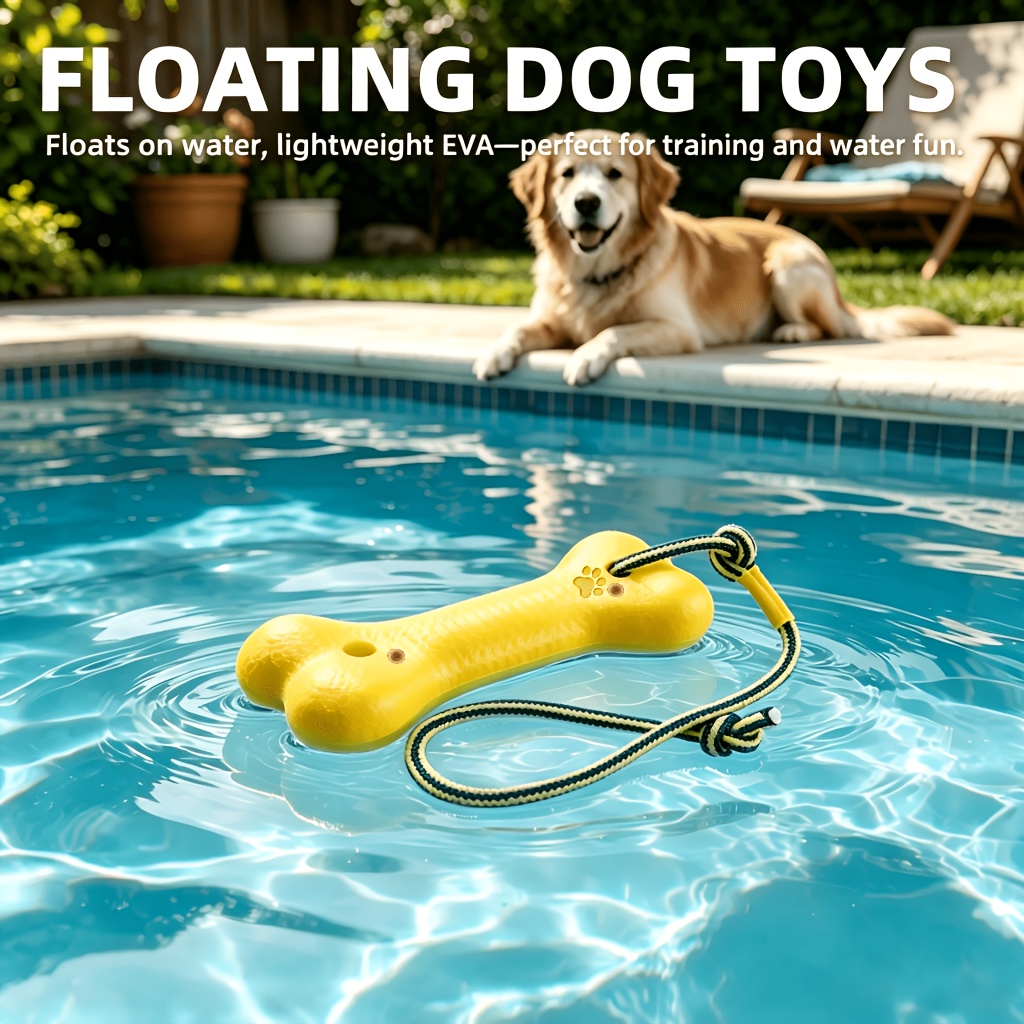 Jouets interactifs pour piscin - Indestructible Dog Chew Toy avis et prix