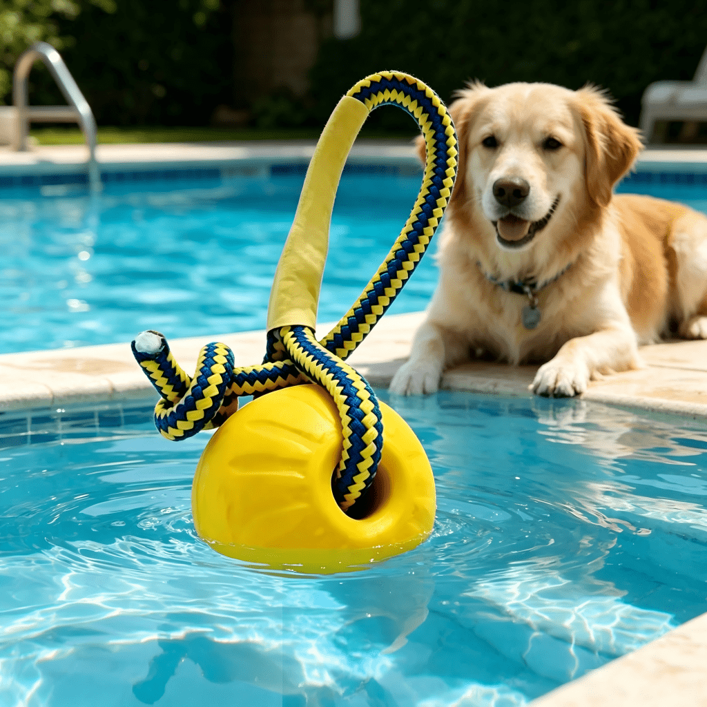 Jouets interactifs pour piscin - Indestructible Dog Chew Toy avis et prix