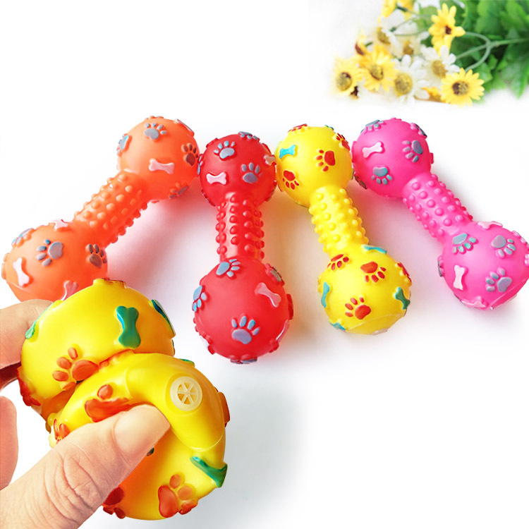 Nouveau jouet grinçant pour ch - Teeth Cleaning Dog Chew Bone avis et prix