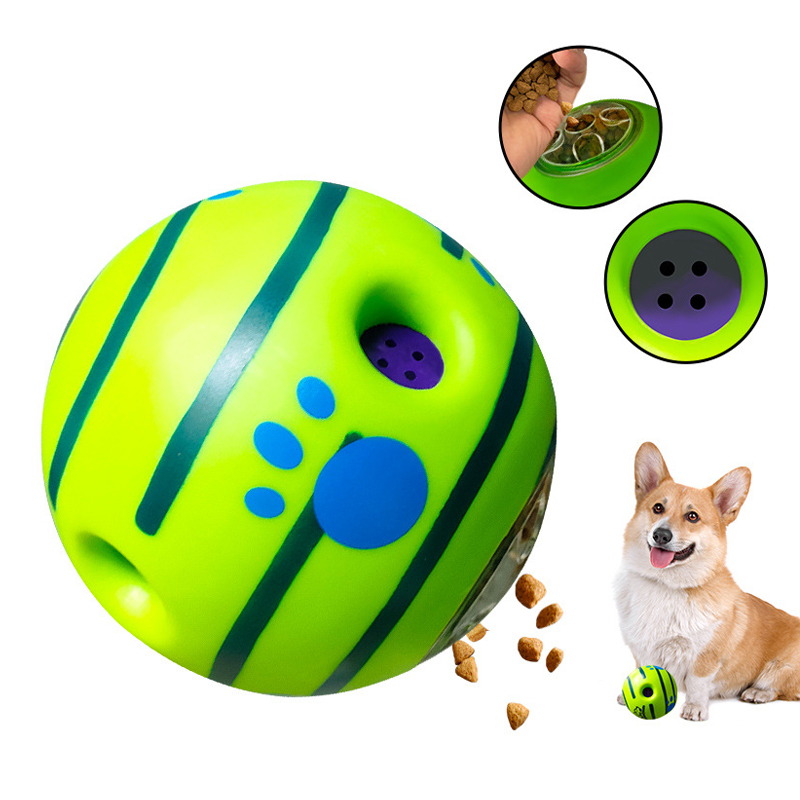 Balle distributrice de friandi - Rubber Treat Dispensing Dog Toy avis et prix