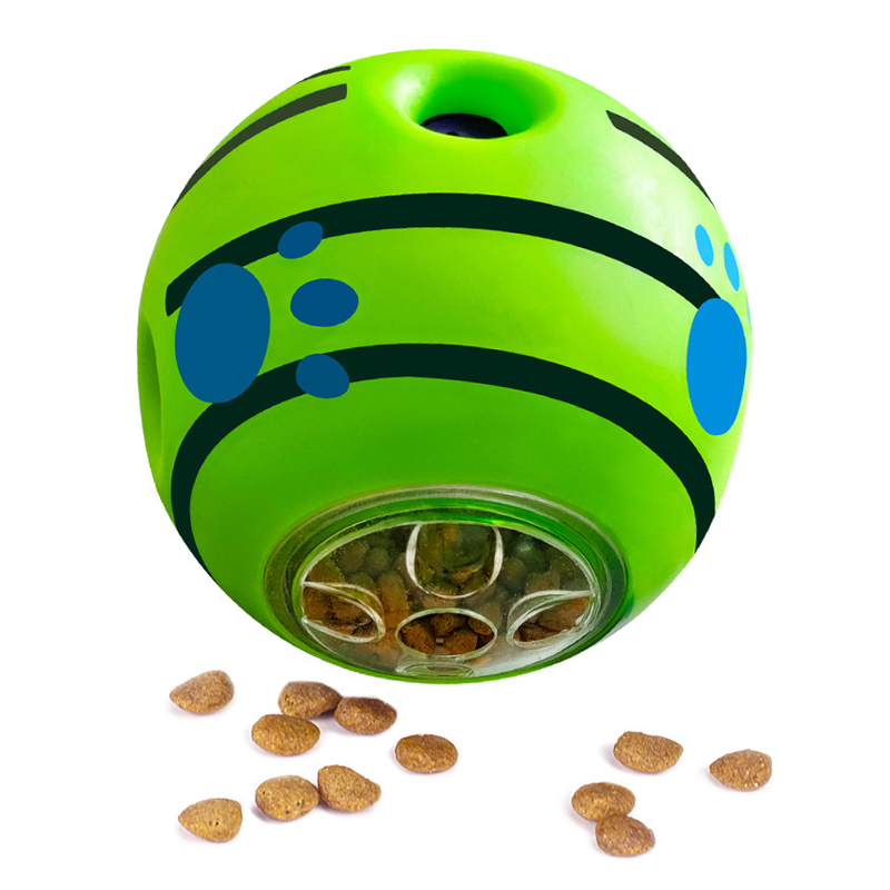 Balle distributrice de friandi - Rubber Treat Dispensing Dog Toy avis et prix
