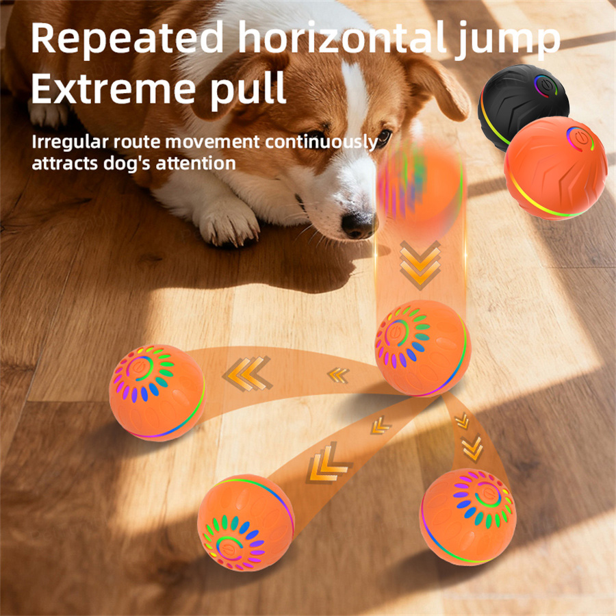 Jouets interactifs intelligent - Automatic Moving Dog Ball avis et prix