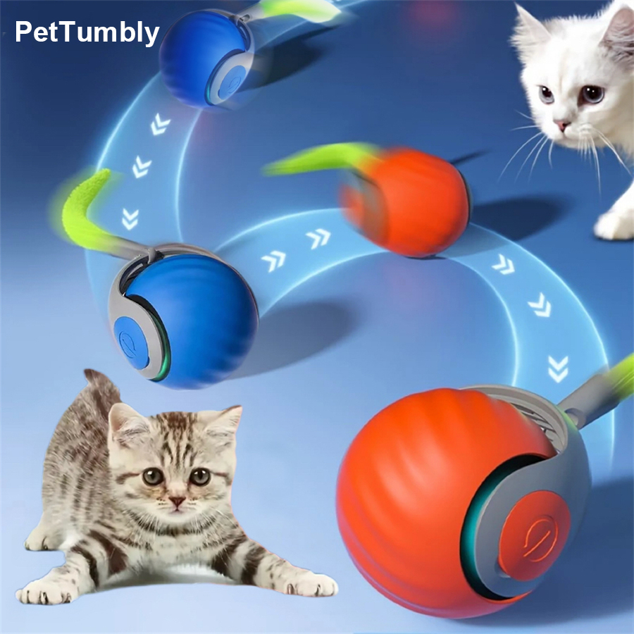 Balle interactive pour chat, j - Automatic Moving Dog Ball avis et prix