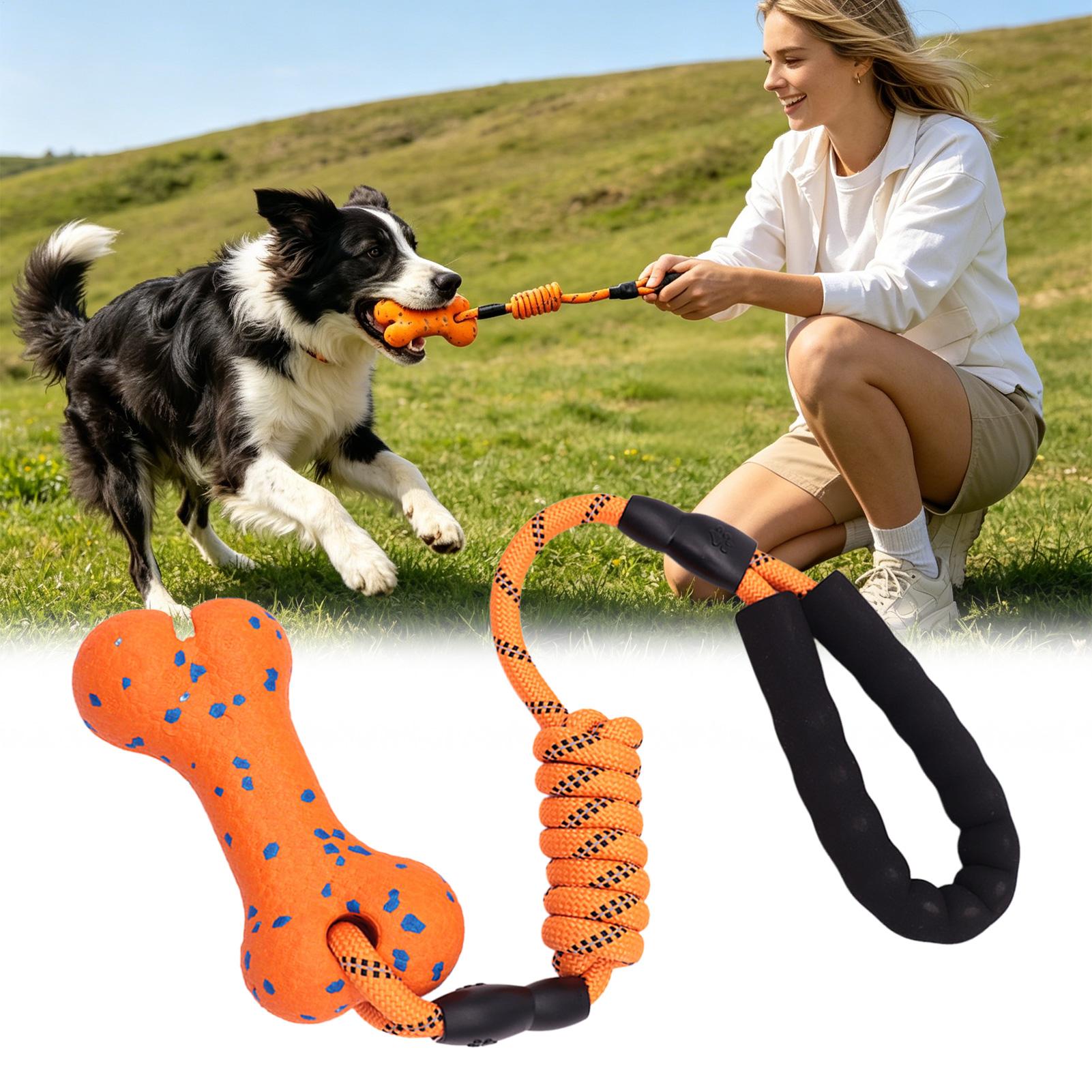 Jouet interactif pour chien Tu - Dog Rope Toy Aggressive Chewers avis et prix